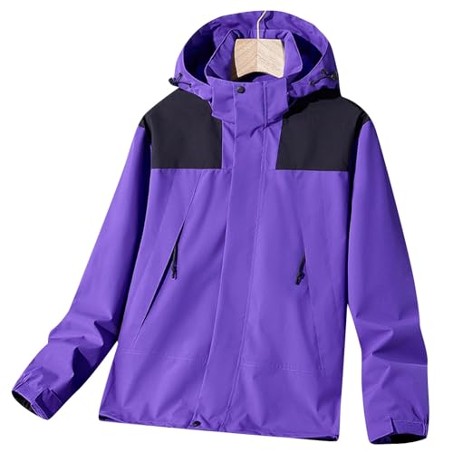 Cortavientos impermeable mujer transpirable contra la lluvia y viento en trail