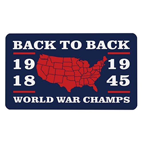 Tapis de bureau World War Champs pour gaming et bureau à citations drôles