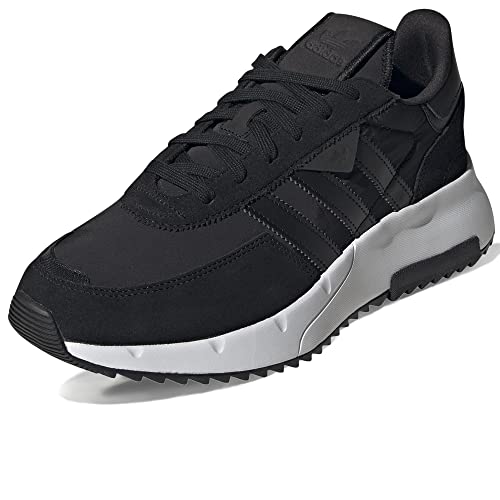 adidas Herren Retropy F2 Sneaker, Core Black/Core Black/Cloud White, 42 2/3 EU