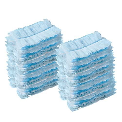 KMAKII Fluffy Duster Refills,Flash Dust Magnet Refill, Disposable Duster Heads, Hand Duster Refills, 20 Pack,Blue…