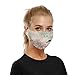 Produktbild Lulupi Mundschutz 3D Multifunktionstuch Bandana Maske Halstuch,Waschbar Atmungsaktiv Mund-Nasenschutz Winddicht Staubdicht Baumwolle Stoffmaske Motorrad Face Shield für Herren Damen