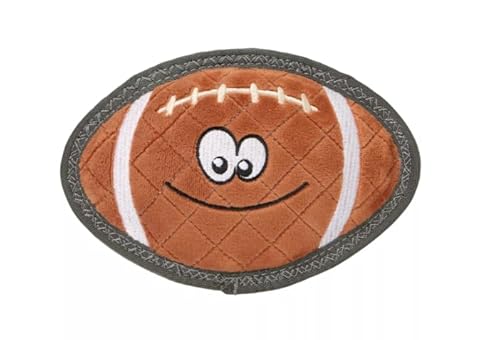 Joyhound Rip Roarin' Tough Football Dog Toy - Super Squeaker - Aggressive Chewers