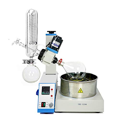 HNZXIB Rotary Evaporator 1L Automatic Lifting Laboratory Rotary Evaporator Kit