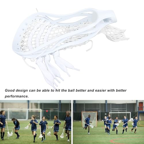 image for PenRux Strung Wear Proof Nylon Lacrosse Head for Training Competition,