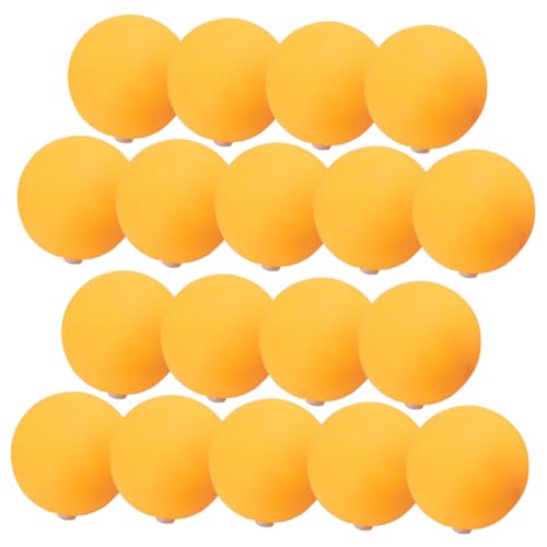 YARNOW 100pcs Perforated Table Tennis Training Practice for Machine Use Skills for Levels for Leisure and Competition