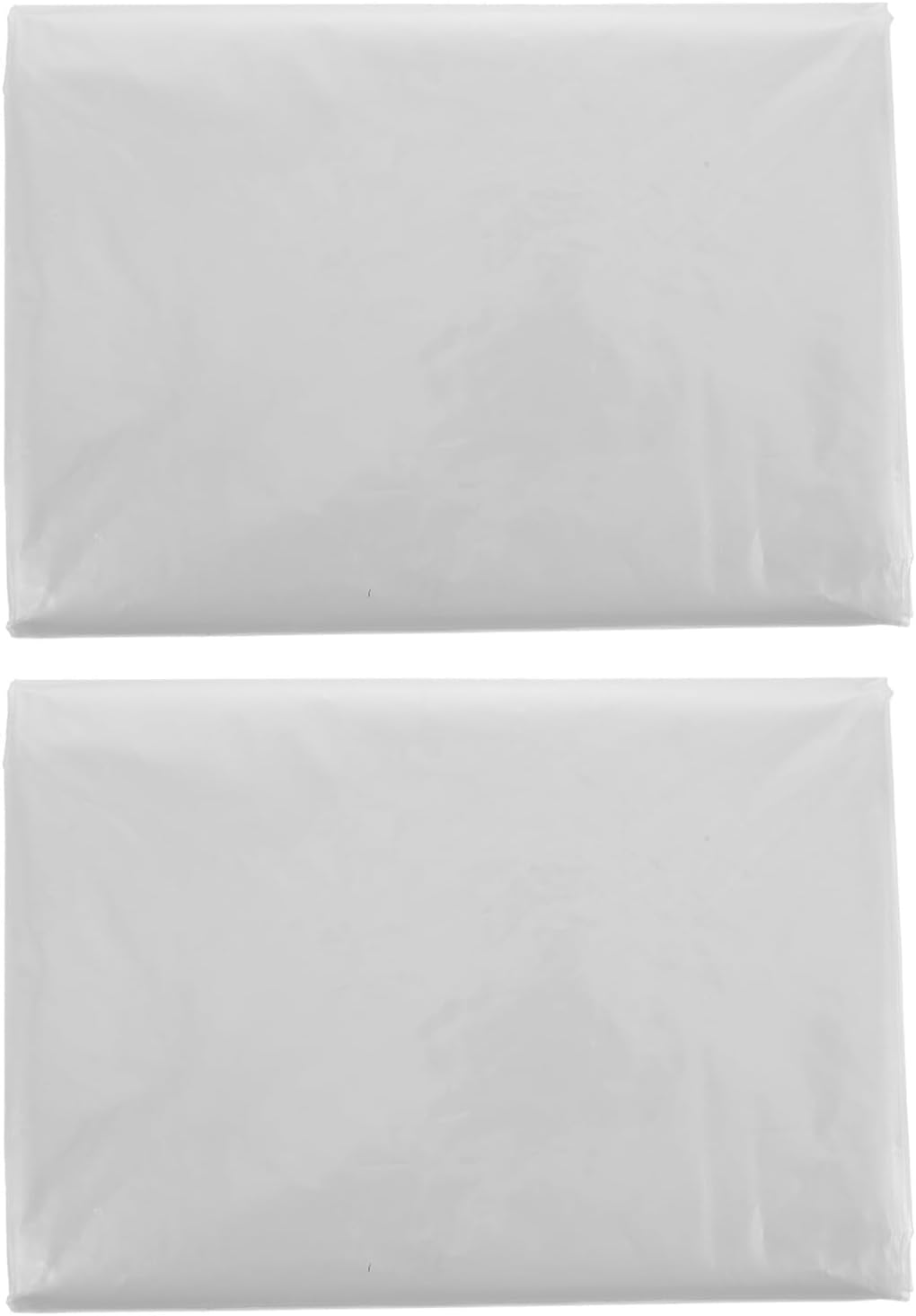 Large Quilt Organizer Storage Bag 2pcs, Oversized Pe Anti-tear Dustproof Tree Cover Bags 120x220cm for Holiday Décor and Bedding Storage