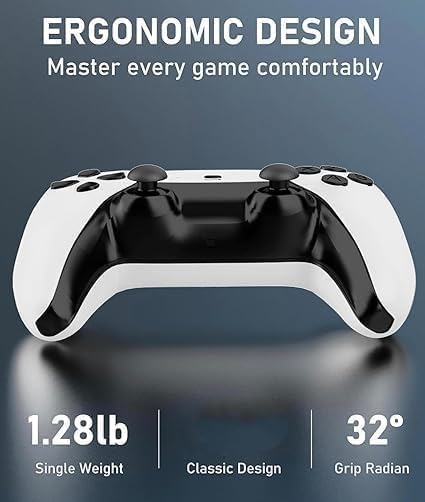 PixleSage Wireless Retro Gaming Console - 2 Player, 1080p HD, 24000+ Games, 2.4G Wireless Controllers 3