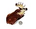 Batty Bargains Mighty Bobblehead Moose with Auto Dashboard Adhesive (Light Brown)