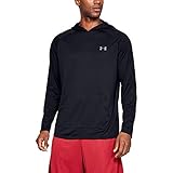 Under Armour Tech 2.0 Hoodie, sudadera hombre, Negro (Black / Pitch Gray) , XL