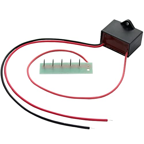 Image of Negative Ion Generator 12VDC - Plasma Ionizer Module with MicroPin Stainless Steel Needles for Static Applications, HVAC & Air Circulation Systems