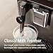 Philips 3300 Series Fully Automatic Espresso Machine with integrated milk frother and grinder, 5 Hot & Iced Coffee Pre-Sets, 40% Quieter SilentBrew, 15-Bar Pressure, Glossy Black (EP3326/90)