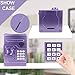 TOPBRY Kids Electronic Piggy Bank Safe Toy for 3-14 Year Old Boys and Girls (Purple)