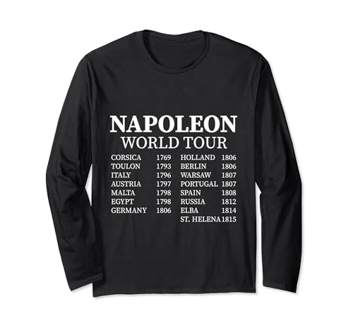 Napoléon Bonaparte World Tour - Histoire militaire de France Manche Longue
