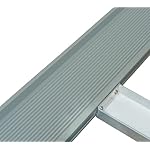 Mytee-Products-2-Pack-89-L-X-9-W-Aluminum-Motorcycle-Dolly-wFully-Adjustable-Kickstand-Plate-1500-lbs-Load-Capacity