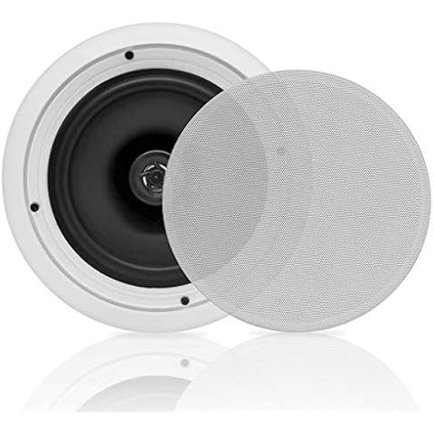 Pyle PDIC81RD Altavoz de Montaje Empotrado de 125W Cover