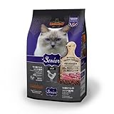 LEONARDO レオナルド シニア キャットフード 10歳からの高齢猫用 腎臓にやさしい ドイツ生まれのキャットフード 動物性タンパク質80%使用 (400g)