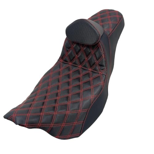 Selle moto contre le mal de dos avec siège passager rembourré pour Touring 09-23
