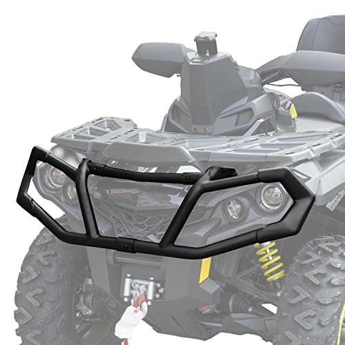 Front Bumper for Can am Outlander 12-25, Heavy Duty Steel Front Bumper Guard Brushguard Protector Bar for Can Am Outlander G2 450 500 570 650 800 850 1000 MAX 2012-2025 Accessories, Replace #715004837