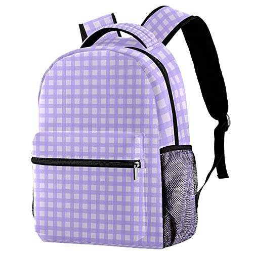 Sac à dos décontracté Memphis pour femme à motif triangle de grande capacité