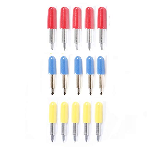 15Pcs 30/45/60 Degree Roland Vinyl Cutter Cutting Plotter Blade Lettering Blades Spare Part #TOP7