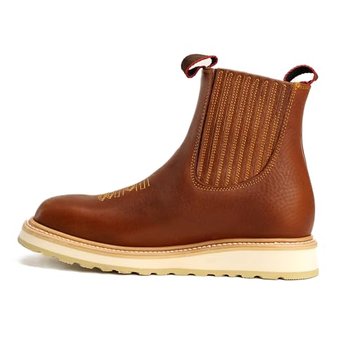 Image of King Welt Ultra Flex Double Density Lightweight Men Work Boots - Full Grain Leather, All Around Work