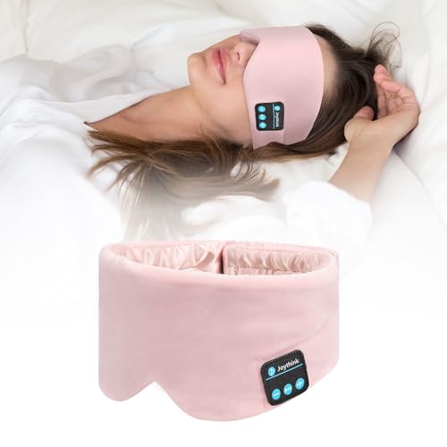 Joythink Sleep Headphones Headband Silk Sleep Mask Adjustable Earbuds Wireless Bluetooth 5.3 Sleeping Eye Mask Travel Airplane Meditation Night Shift Music Eye Cover Joythink Sleep Headphones Headband Silk Sleep Mask Adjustable Earbuds Wireless Bluetooth 5.3 Sleeping Eye Mask Travel Airplane Meditation Night Shift Music Eye Cover