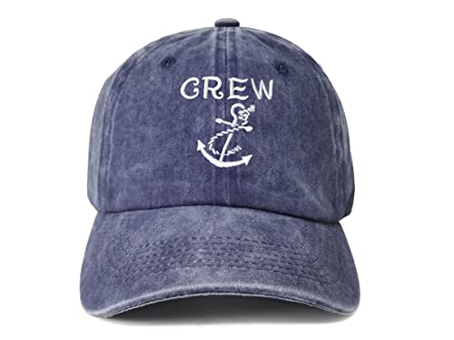 Captain First Mate Crew Embroidered Baseball Cap
