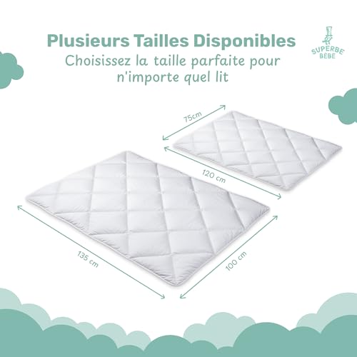 Couette chaude confortable de qualité supérieure pour le lit de votre bébé - 7