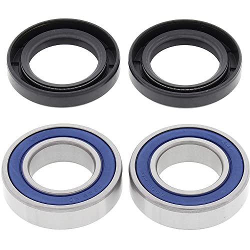 All Balls Racing 25-1569 Front Wheel Bearing Kit Compatible With/Replacement For Moto_Guzzi 1200 Sport 2V 2006-2007, Breva 1100 2005-2006, Breva 1100 ABS, Breva 1200 2007, California 1400 Custom 2013