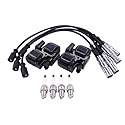 Zündspule Zündkabel Zündkerzen Zündmodul Zündungskabel Stabzündspule Zündleitungen Zündspulenstecker Zündkerzenstecker Zündkabelsatz Verteilerspule für A-Klasse W169 2004-2012 B Klasse W245 2005-2011