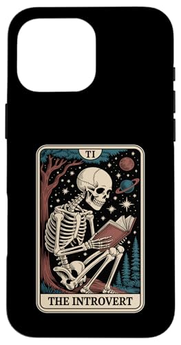 The Introvert Tarot Card Indoorsy Women Inrovert �X�}�z�P�[�X iPhone 16 Pro Max �p