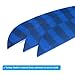 PATIKIL Shield Cut Vanes, 20 Pack 4 Inch Arrow Fletch Turkey Feather Fletch Right Wing Fletching for DIY Target Shooting, Blue