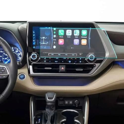 Protection écran GPS Toyota Highlander 2020-2021 vitre tactile verre trempé 12.3 pouces