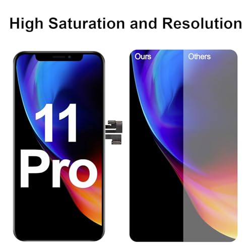 Écran tactile 3D pour iPhone 11 Pro bloc complet LCD avec capteur proximité A2160 - 4