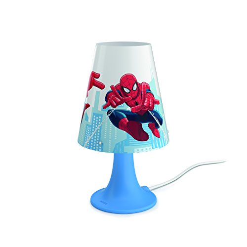 Philips Lampe de chevet LED Motif Spider Man Rouge