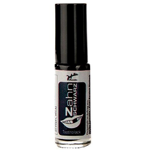 Zahnschwarz Zahnfärbung schwarze Zähne Schminke Cover