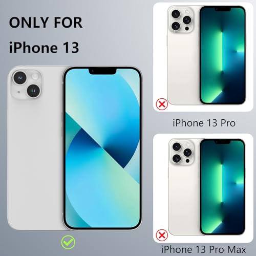 Image of RALEAVO Floral Case for iPhone 13, Clear Case with Flower Branch Pattern, Cute Cover Case for Girls Women, Slim Thin Soft Silicone Shockproof Phone Case, Transparent | for iPhone 13 Case Clear with Cute Flower Branch Pattern,Pretty Case for Girls Women,Soft Silicone Shockproof Cover