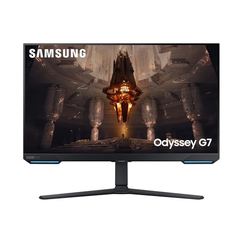 Samsung LS32BG700EUXEN Monitor Odyssey G7 de 32'' (3840x2160, 144 Hz, 1 ms, DisplayHDR 400, Freesync Premium Pro, G-Sync, Negro