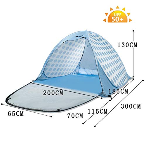 Carpa para camping instantánea 2 personas impermeable miniatura 4
