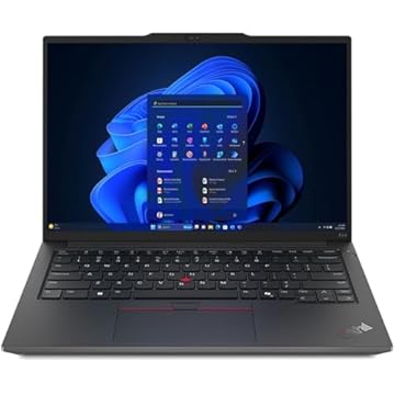 Lenovo Notebook ThinkPad E14 Gen 6 21M3000RUS 35.6 cm - WUXGA - AMD Ryzen 5 7535U - 8 GB - SSD de 256 GB - Teclado inglês - Preto
