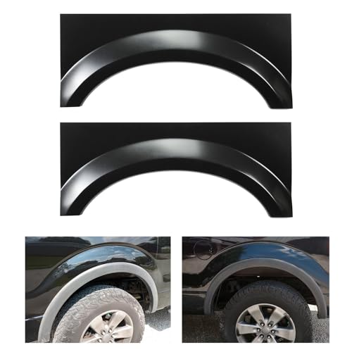 HECASA Bed Wheel Arch Rust Repair Panel Compatible with 1999-2007 Ford F250 F350 F450 F550 Pickup Truck Rear Upper Quarter Patch Replacement Driver & Passenger Side