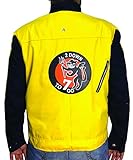 Wolfenstein Terror Billy Yellow 2 Down 7 To Go B.J. Blazkowicz Jacket From Wolf 2, All Size XXS-3XL (Medium (Suitable for 40-41 body chest))