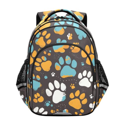 Sac pour tout-petits avec empreintes de pattes colorées pour accompagner ses premiers pas