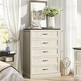 Farmhouse 5 Drawers Dresser...