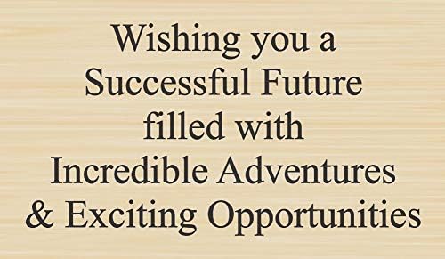 Successful Future Grad Greeting Rubber Stamp by DRS Designs - Made in USA