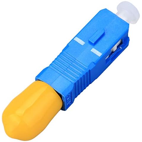 KELUSHI FTTH Optical Equipment Tool SC Male to ST Female Hybrid Singlemode 9/125 SM Optical Fiber Adapter Connctor for Digital Communication Cover