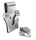 Springfield Leather Company Nickel Plate Powerwedge Swivel Belt Clip Prime