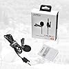 COMICA CVM-SM-O1 Omni-directional Lavalier Lapel Microphone with 3.5mm TRS Jack, Clip-on Condenser Mic for DSLR Camera, BoomX-D, Sennheiser, and Other Wireless Transmitter(3.94ft) #5