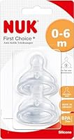 Algopix Similar Product 10 - NUK First Choice Plus Silicone Teats