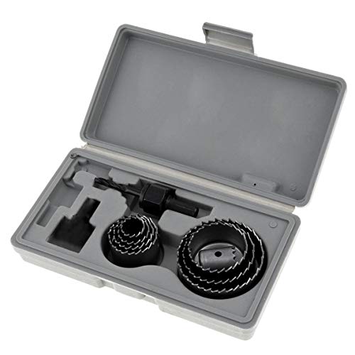 Kit de 8 brocas corona 19-64 mm con estuche redondo miniatura 2